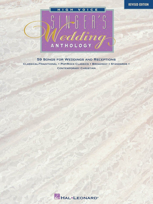 Singer's Wedding Anthology - Revised Edition High Voice - 59 Songs 高音 | 小雅音樂 Hsiaoya Music