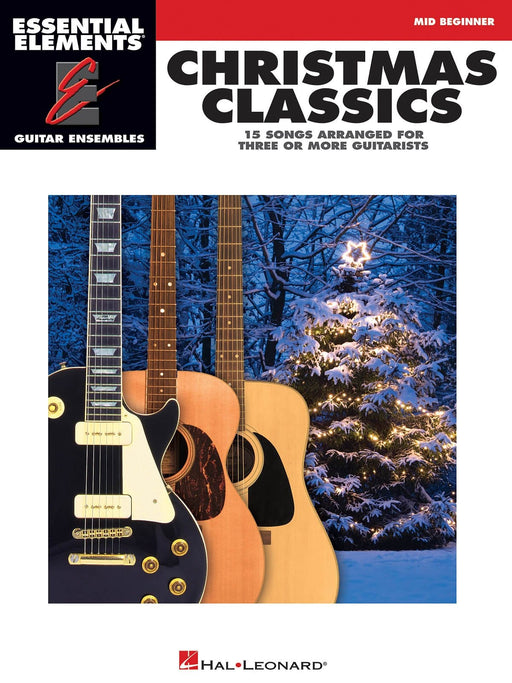 Christmas Classics Essential Elements Guitar Ensembles Mid-Beginner Level 吉他 | 小雅音樂 Hsiaoya Music