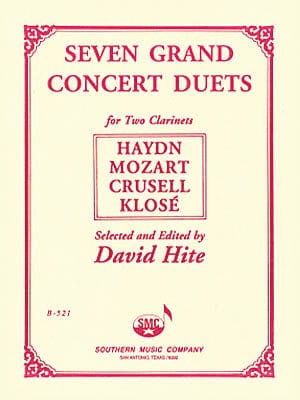 Seven Grand Concert Duets Clarinet Duet 莫札特 音樂會 豎笛二重奏 | 小雅音樂 Hsiaoya Music