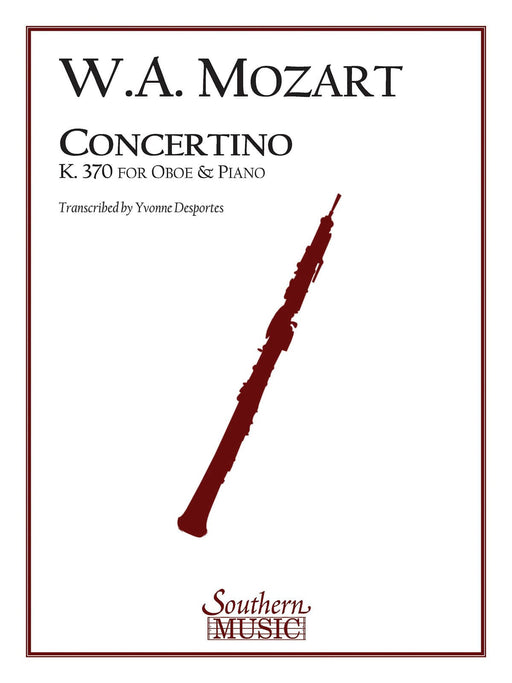 Concertino, K370 Oboe 莫札特 小協奏曲 雙簧管 | 小雅音樂 Hsiaoya Music