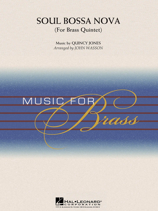 Soul Bossa Nova Brass Quintet (opt. Percussion) 靈魂樂 銅管 五重奏 擊樂器 | 小雅音樂 Hsiaoya Music