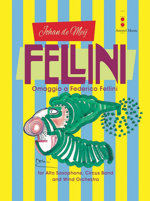 Fellini (Omaggio a Federico Fellini) for Alto Sax, Wind Orchestra & Circus Band 中音 管樂團 | 小雅音樂 Hsiaoya Music