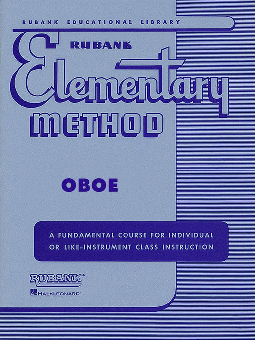 Rubank Elementary Method - Oboe 雙簧管 | 小雅音樂 Hsiaoya Music