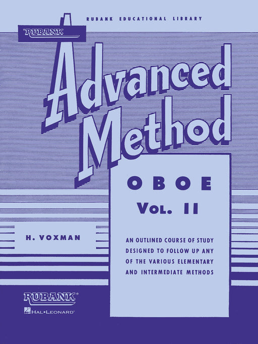 Rubank Advanced Method - Oboe Vol. 2 雙簧管 | 小雅音樂 Hsiaoya Music