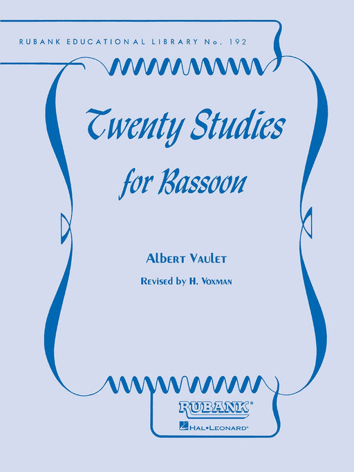 Twenty Studies for Bassoon 低音管 | 小雅音樂 Hsiaoya Music