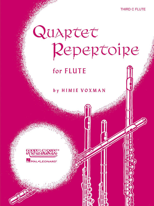 Quartet Repertoire for Flute Flute III Part 四重奏 長笛 雙長笛以上 | 小雅音樂 Hsiaoya Music