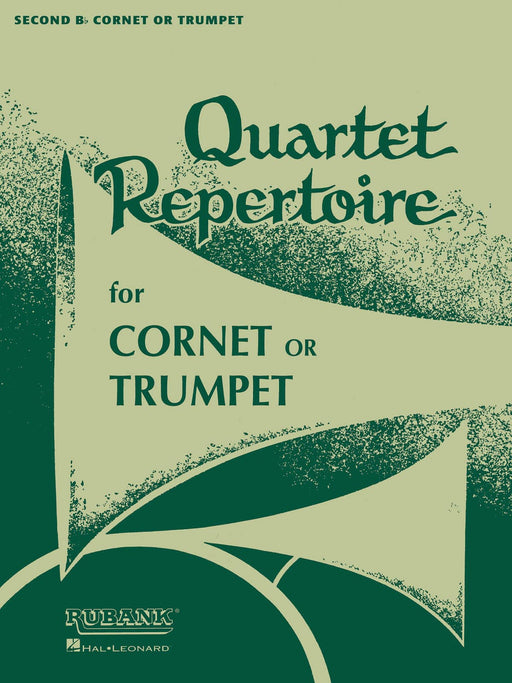 Quartet Repertoire for Cornet or Trumpet 2nd B Flat Cornet/Trumpet 四重奏 短號小號 | 小雅音樂 Hsiaoya Music