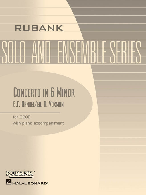 Concerto in G minor Oboe Solo with Piano - Grade 4 韓德爾 協奏曲 雙簧管 鋼琴 | 小雅音樂 Hsiaoya Music