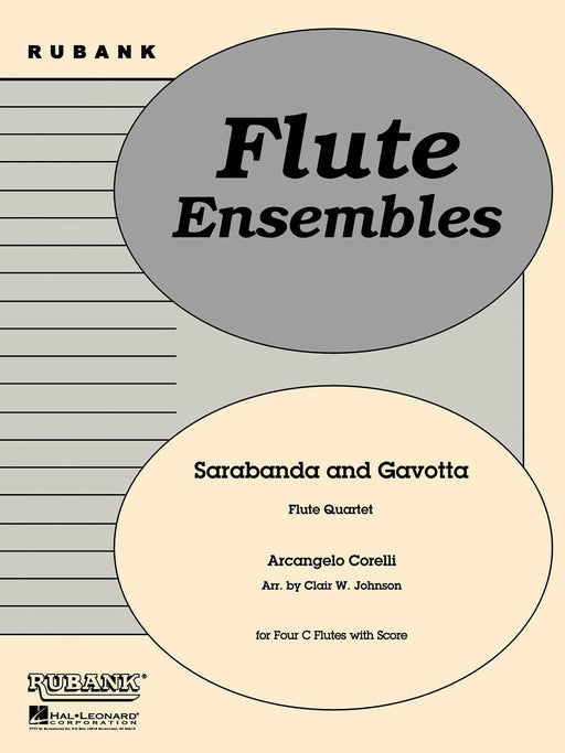 Sarabanda and Gavotta Flute Quartet - Grade 3 柯雷里阿爾坎傑羅 長笛四重奏 | 小雅音樂 Hsiaoya Music