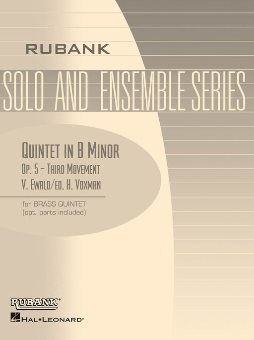 Quintet in B Minor, Op. 5 - Third Movement Brass Quintet - Grade 5 銅管五重奏 | 小雅音樂 Hsiaoya Music