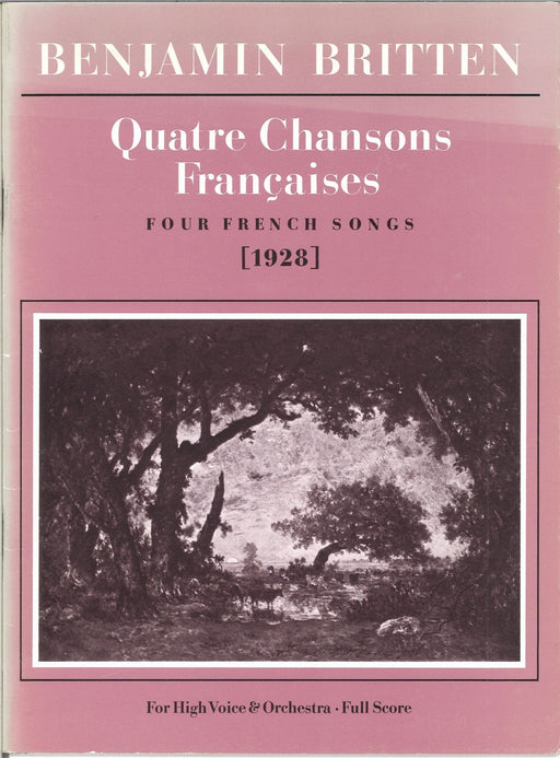 Quatre Chansons Françaises 布瑞頓 | 小雅音樂 Hsiaoya Music