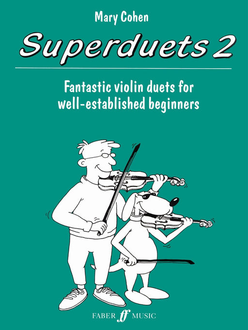 Superduets Book 2 Fantastic Violin Duets for Well-Established Beginners 二重奏 小提琴 | 小雅音樂 Hsiaoya Music
