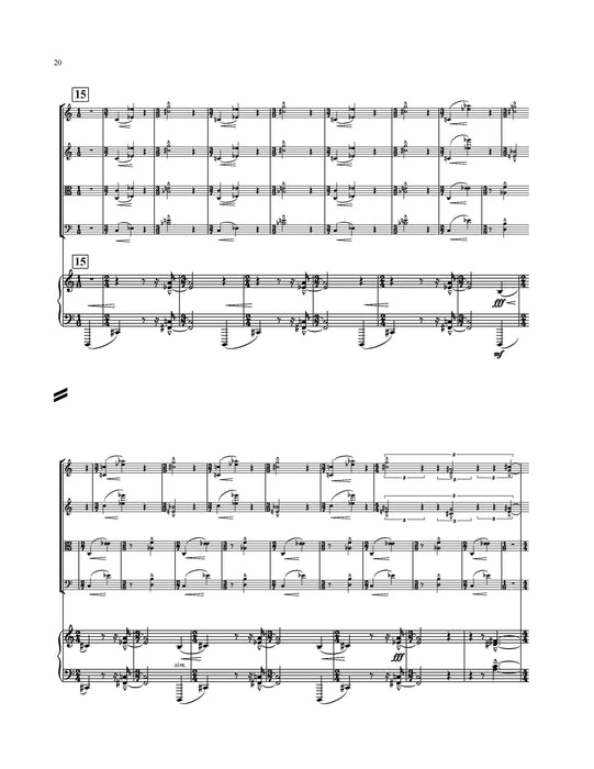 Piano Quintet (Score) 艾得斯 鋼琴 五重奏 | 小雅音樂 Hsiaoya Music