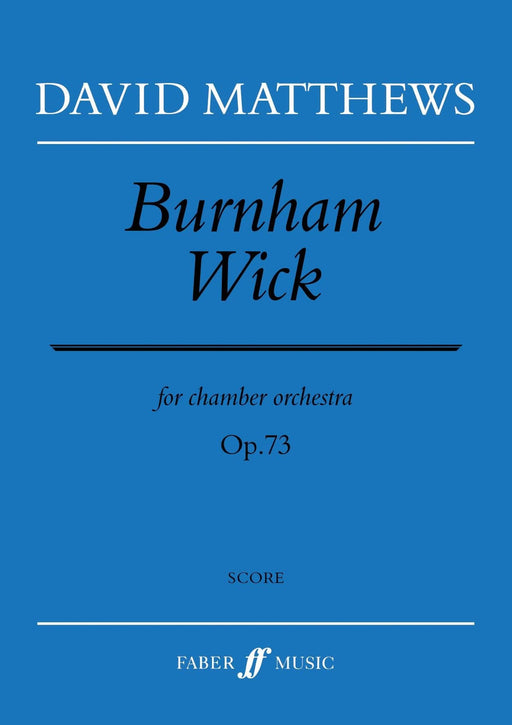 Burnham Wick 馬修斯大衛 | 小雅音樂 Hsiaoya Music