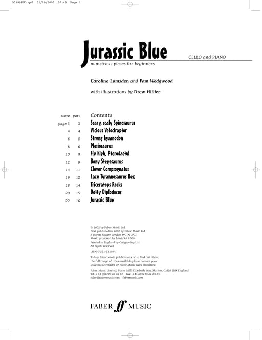 Jurassic Blue (Cello) 大提琴 | 小雅音樂 Hsiaoya Music