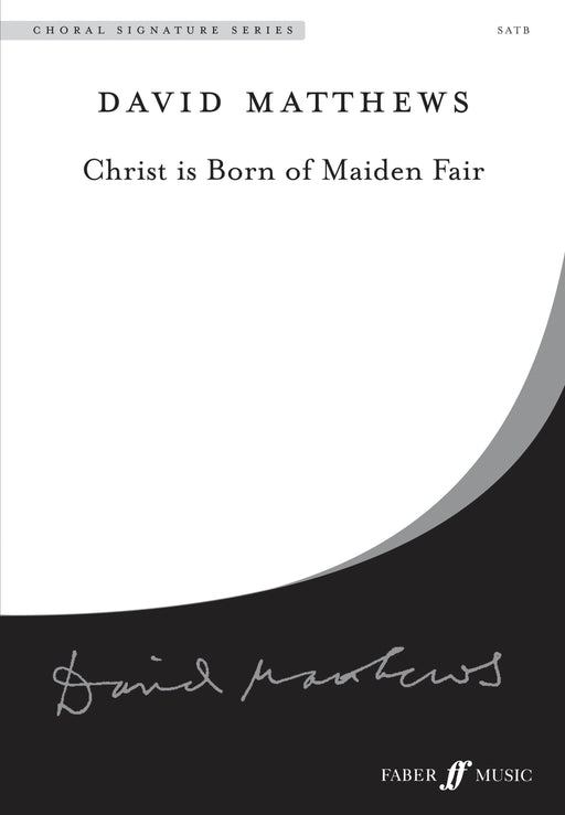 Christ Is Born Of Maiden Fair 馬修斯大衛 | 小雅音樂 Hsiaoya Music