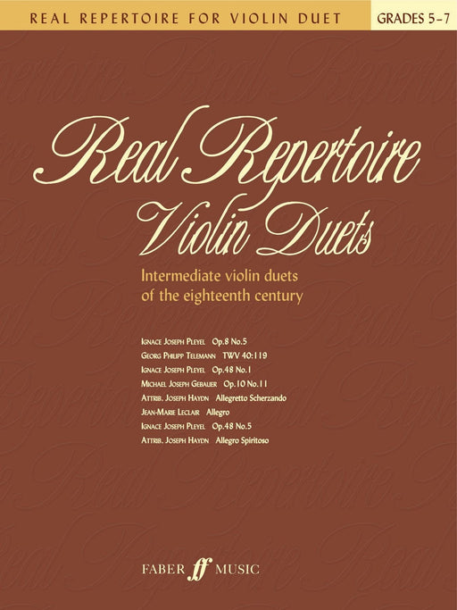 Real Repertoire Violin Duets 小提琴 二重奏 | 小雅音樂 Hsiaoya Music