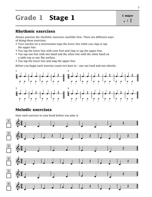 Improve your sight-reading! Clarinet Grades 1-3 豎笛 | 小雅音樂 Hsiaoya Music