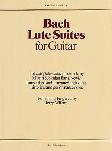 Lute Suites for Guitar 巴赫約翰‧瑟巴斯提安 魯特琴組曲 吉他 | 小雅音樂 Hsiaoya Music
