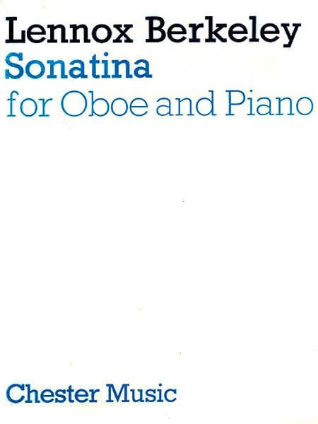 Lennox Berkeley: Sonatina For Oboe And Piano 小奏鳴曲 雙簧管 鋼琴 | 小雅音樂 Hsiaoya Music