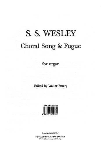 Samuel Sebastian Wesley: Choral Song And Fugue 合唱 復格曲 | 小雅音樂 Hsiaoya Music