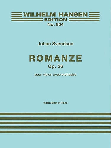 Romance, Op. 26 for Violin or Viola, Piano Accompaniment and Orchestra 史溫森 浪漫曲 小提琴 中提琴 鋼琴伴奏 管弦樂團 | 小雅音樂 Hsiaoya Music