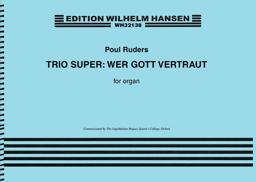 Trio Super: Wer Gott Vertraut for Organ 三重奏 管風琴 管風琴 | 小雅音樂 Hsiaoya Music