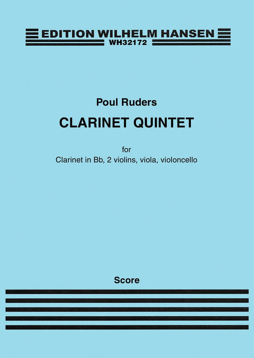Clarinet Quintet for Clarinet, 2 Violins, Viola, Cello (Score) 五重奏 中提琴 小提琴 | 小雅音樂 Hsiaoya Music