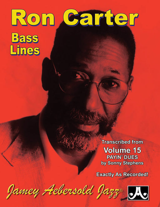 Ron Carter Bass Lines, Vol. 15 Transcribed from Volume 15 Payin' Dues | 小雅音樂 Hsiaoya Music