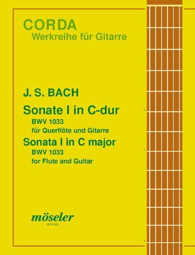 Sonata No. 1 C major BWV 1033 巴赫約翰‧瑟巴斯提安 奏鳴曲 大調 長笛加鋼琴 | 小雅音樂 Hsiaoya Music