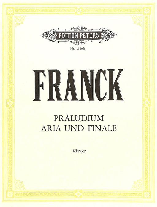 Prélude, Aria & Finale Op.23 法朗克賽札爾 詠唱調 終曲 彼得版 | 小雅音樂 Hsiaoya Music