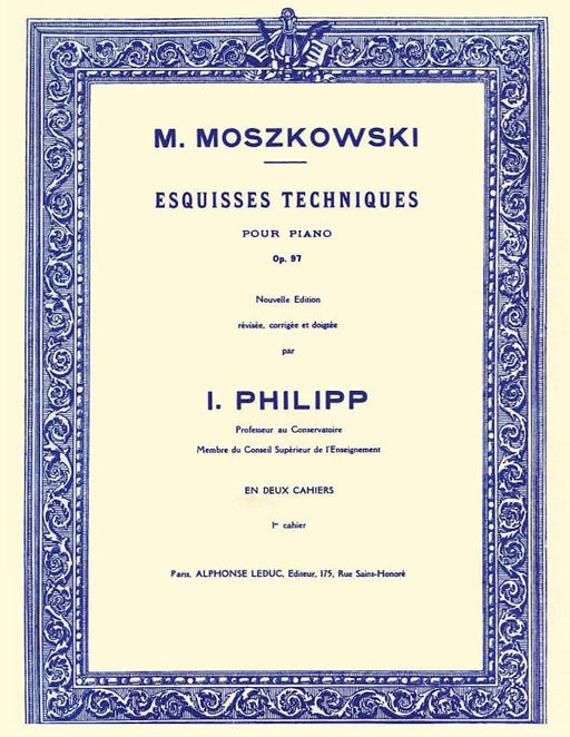 Esquisses Techniques pour Piano, Op. 97 - Volume 1 莫什科夫斯基 鋼琴 | 小雅音樂 Hsiaoya Music