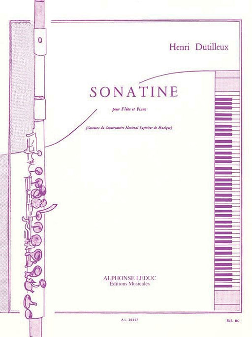 Sonatine for Flute and Piano 迪悌耶 長笛(含鋼琴伴奏) | 小雅音樂 Hsiaoya Music