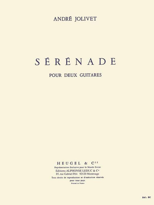 Serenade (guitars 2) 若利維 小夜曲 吉他 | 小雅音樂 Hsiaoya Music