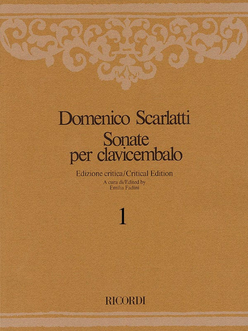 Sonate per Clavicembalo Volume 1 Critical Edition Sonatas for Harpsichord 斯卡拉第‧多梅尼科 大鍵琴 奏鳴曲 鋼琴 | 小雅音樂 Hsiaoya Music