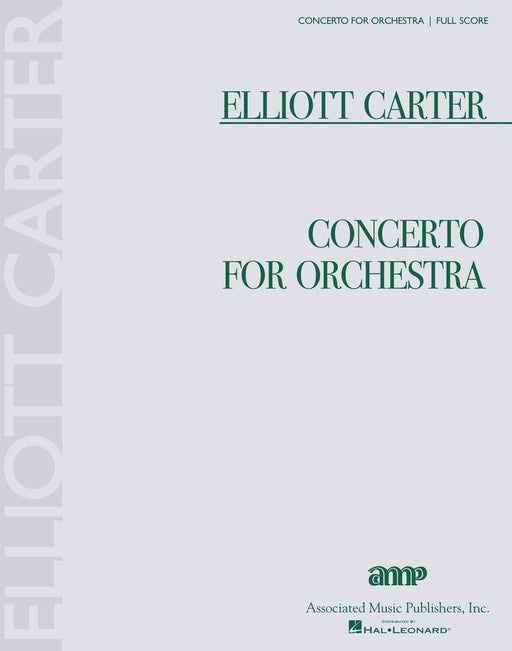 Concerto for Orchestra Full Score 卡特 管弦協奏曲 | 小雅音樂 Hsiaoya Music