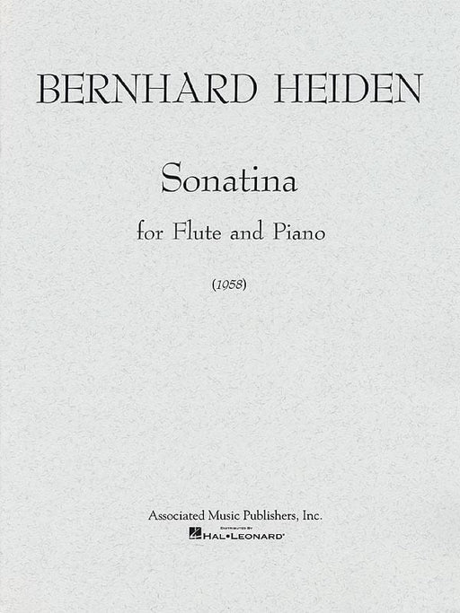 Sonatina (1958) Flute and Piano 小奏鳴曲 長笛 鋼琴 | 小雅音樂 Hsiaoya Music