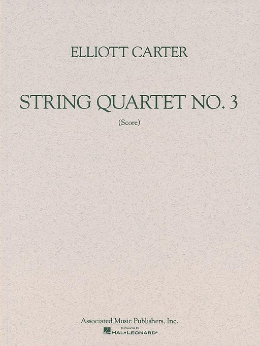 String Quartet No. 3 (1971) Study Score 卡特 弦樂四重奏 | 小雅音樂 Hsiaoya Music