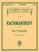 10 Preludes, Op. 23 Schirmer Library of Classics Volume 1630 Piano Solo 拉赫瑪尼諾夫 前奏曲 鋼琴 獨奏 | 小雅音樂 Hsiaoya Music