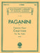 24 Caprices, Op. 1 Schirmer Library of Classics Volume 1663 Violin Solo 帕格尼尼 隨想曲 小提琴 獨奏 | 小雅音樂 Hsiaoya Music