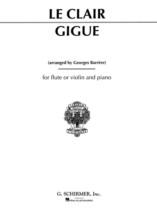 Gigue Flute and Piano 基格 長笛 鋼琴 | 小雅音樂 Hsiaoya Music