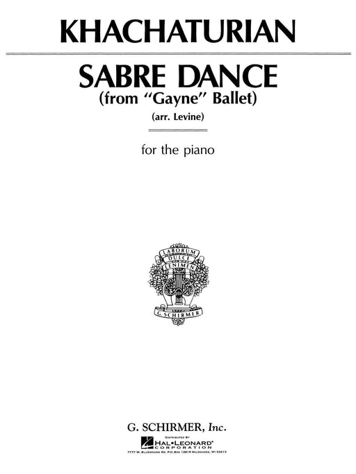 Sabre Dance Piano Solo 哈察圖量 劍舞馬刀舞鋼琴 獨奏 | 小雅音樂 Hsiaoya Music