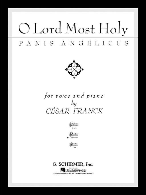Panis Angelicus (O Lord Most Holy) Medium Voice in G 法朗克賽札爾 | 小雅音樂 Hsiaoya Music