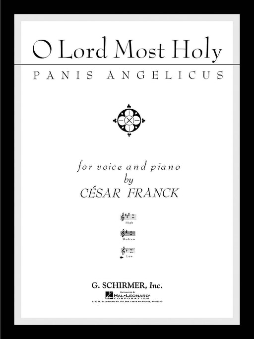 Panis Angelicus (O Lord Most Holy) Low Voice in F 法朗克賽札爾 低音 | 小雅音樂 Hsiaoya Music