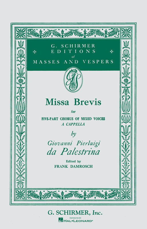 Missa Brevis in F SATB 帕勒斯特利納 | 小雅音樂 Hsiaoya Music