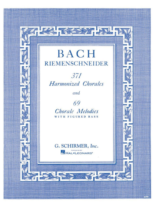 371 Harmonized Chorales and 69 Chorale Melodies with Figured Bass Piano Solo 巴赫約翰‧瑟巴斯提安 合唱 聖詠合唱 鋼琴 獨奏 | 小雅音樂 Hsiaoya Music