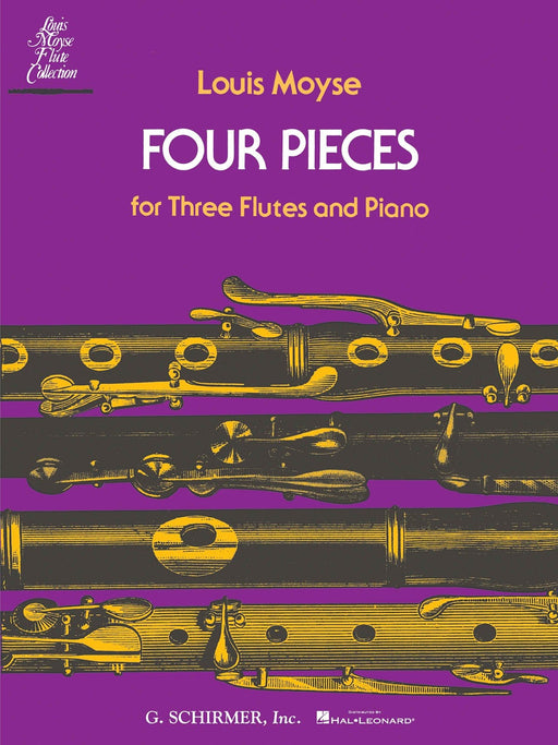 Four Pieces for Three Flutes and Piano Flute and Piano 小品 長笛 鋼琴 長笛 鋼琴 | 小雅音樂 Hsiaoya Music