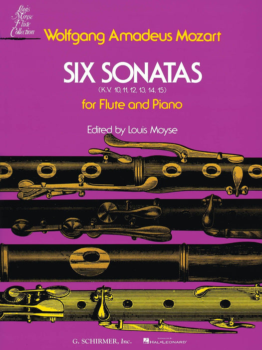 Six Sonatas, KV 10-15 for Flute & Piano 莫札特 奏鳴曲 長笛 鋼琴 | 小雅音樂 Hsiaoya Music