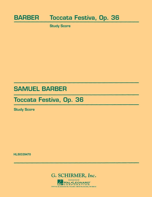Toccata Festiva, Op. 36 Study Score No. 89 觸技曲 | 小雅音樂 Hsiaoya Music