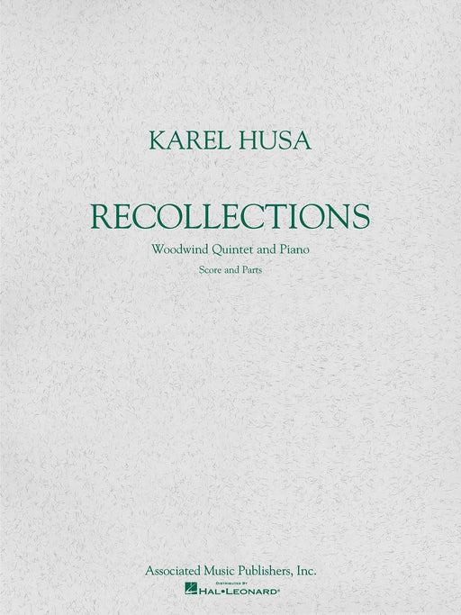 Recollections Score and Parts 胡薩 | 小雅音樂 Hsiaoya Music